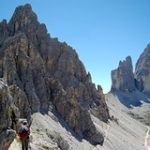 Alle 3 cime di Lavaredo-Rifugio Locatelli • <a style="font-size:0.8em;" href="http://www.flickr.com/photos/92853686@N04/29378514476/" target="_blank">View on Flickr</a>