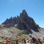 Alle 3 cime di Lavaredo-Rifugio Locatelli • <a style="font-size:0.8em;" href="http://www.flickr.com/photos/92853686@N04/29333162751/" target="_blank">View on Flickr</a>